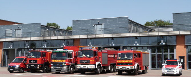 Katastrophenschutzübung in Cottbus