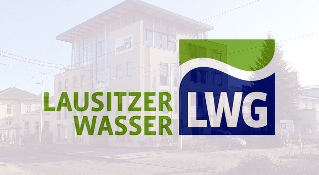 Das Logo mit der Aufschrift LWG steht im Vordergrund