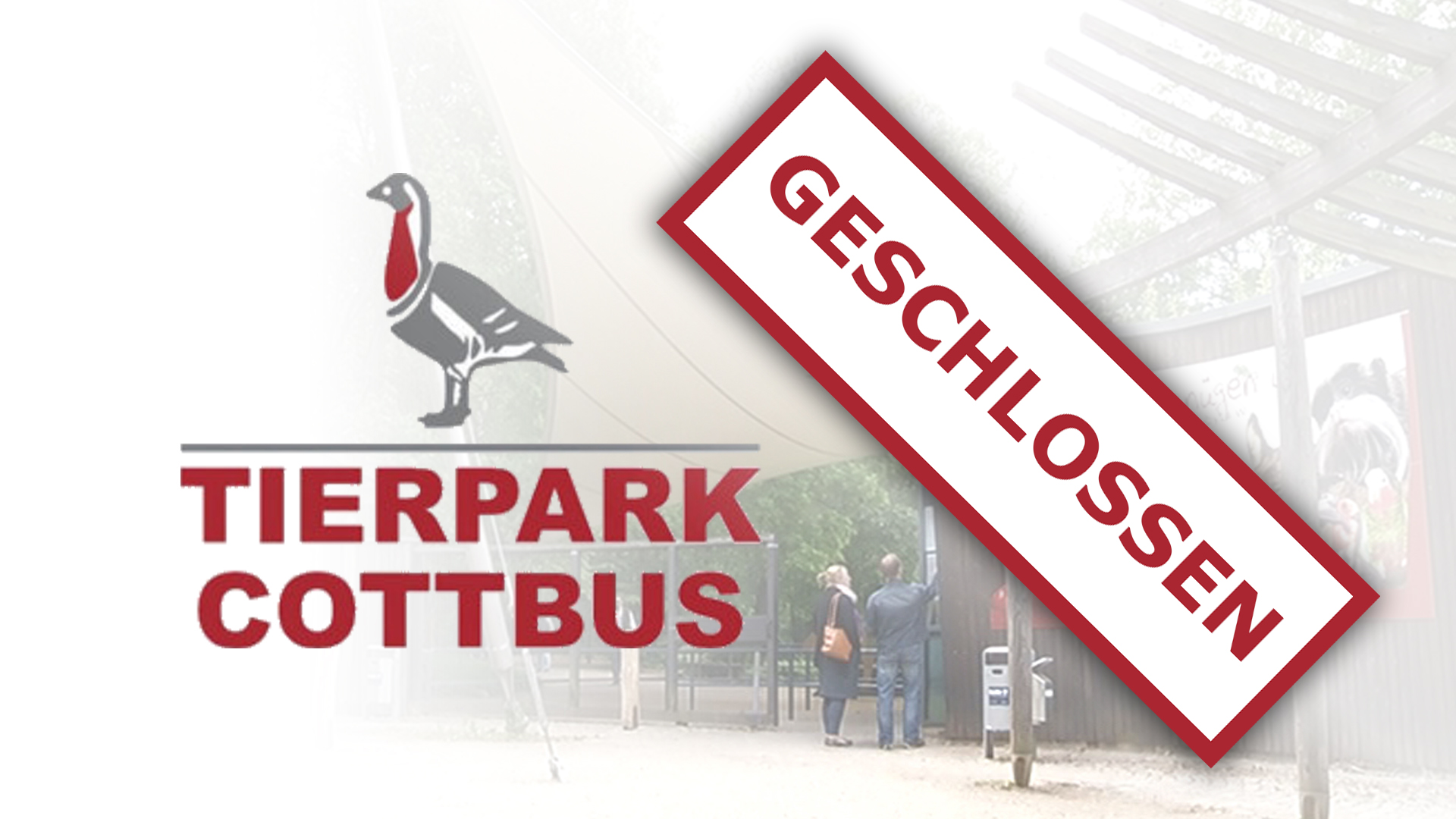 tierpark_logo_geschlossen Cottbuser Tierpark als Schild mit Text geschlossen