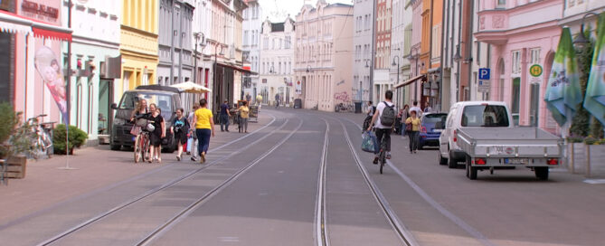 Lampions für die Innenstadt