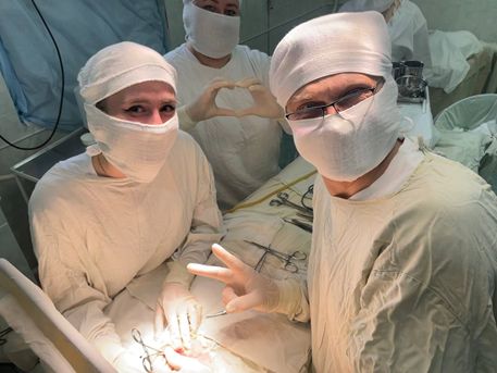 kinderkrankenhaus_odessa1 Ärzteteam aus einem Krankenhaus in der Ukraine