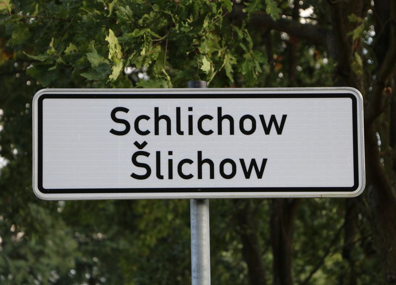 popup Ortsteilschild Schlichow
