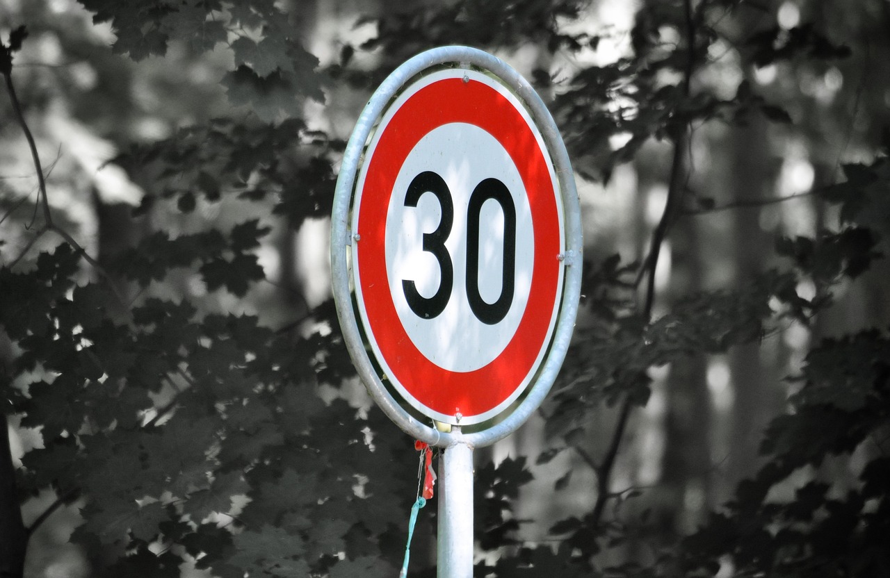 Tempo 30 Schild