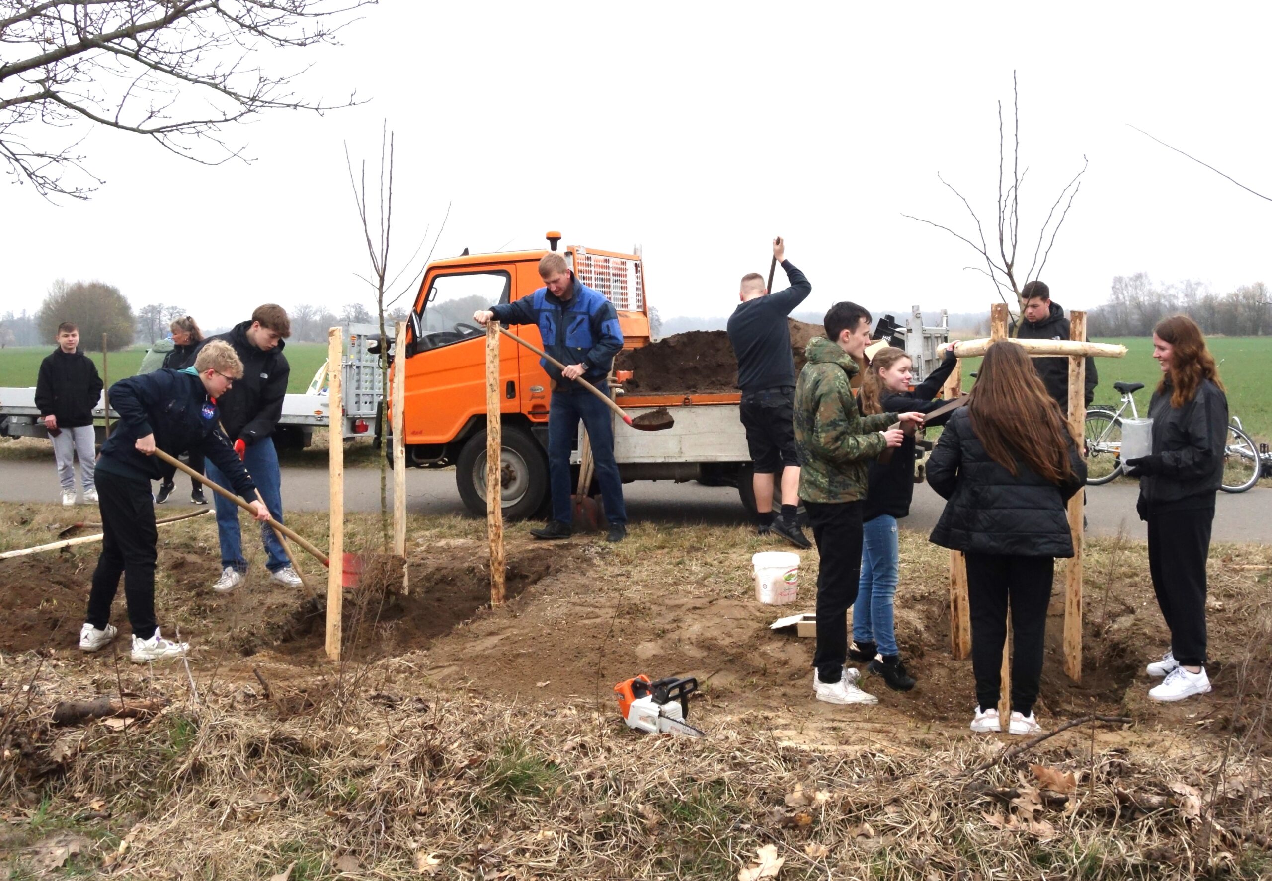 Baumpflanzaktion Werben_Foto K. Möbes