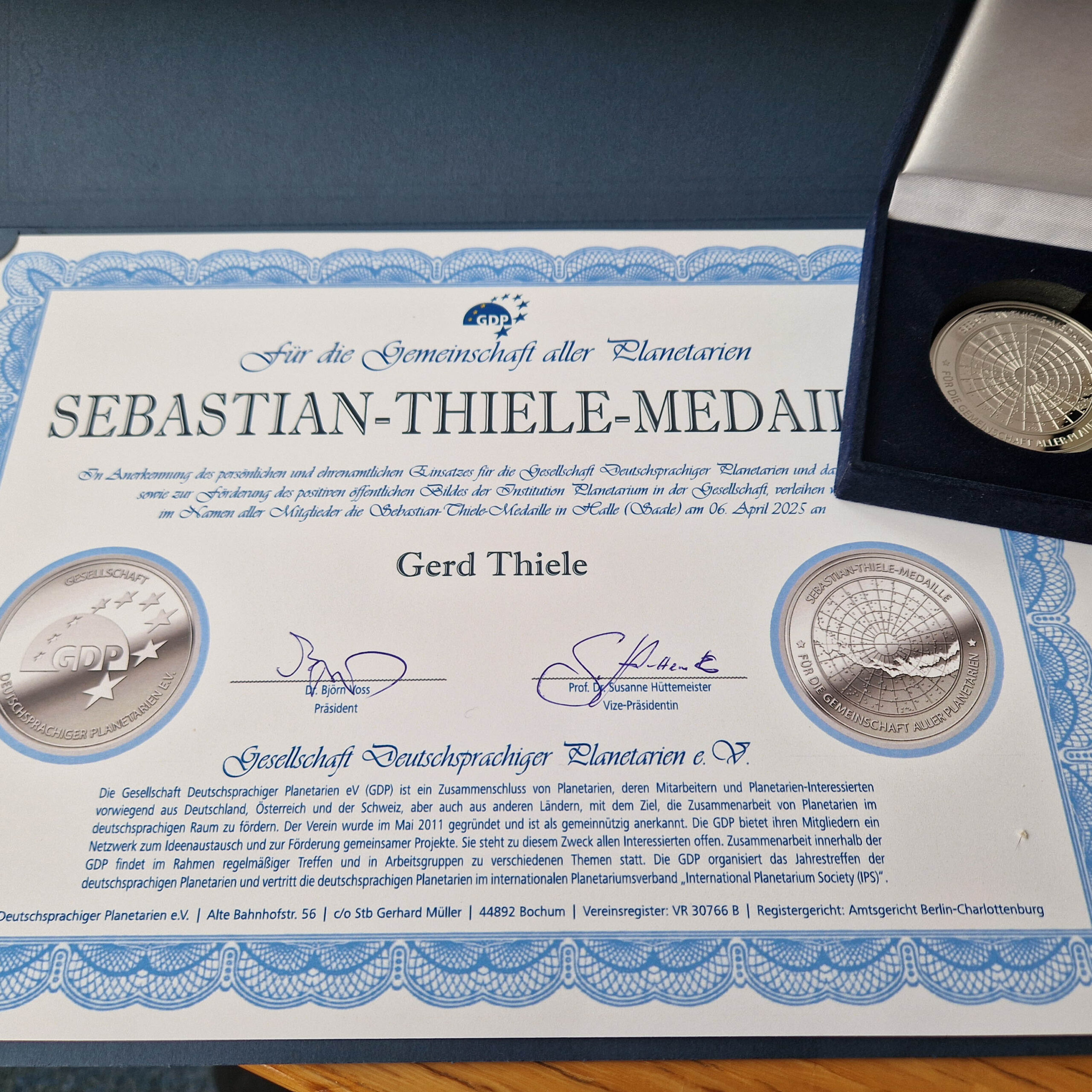 PM_Planetarium_Thiele_Medaille