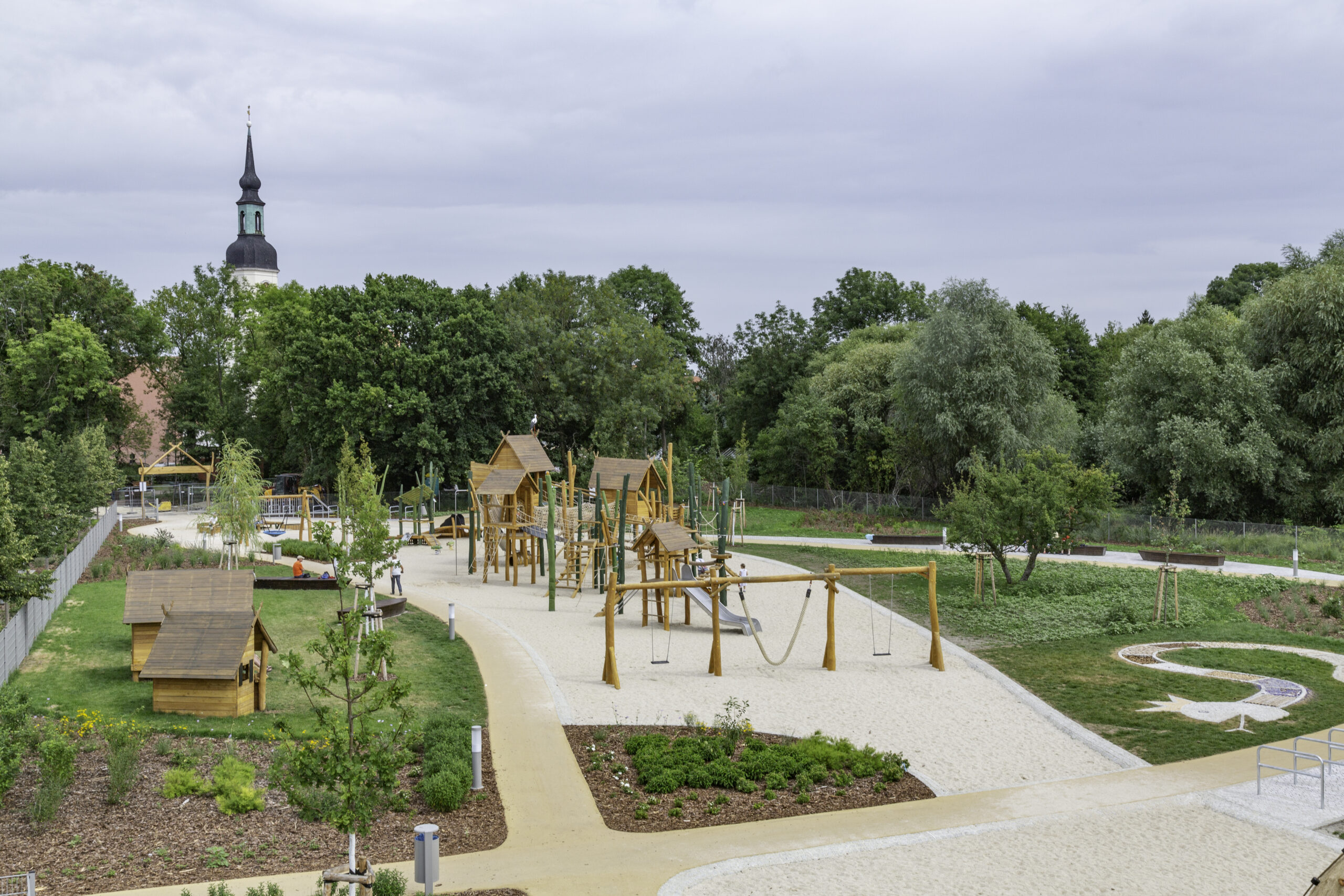 * Spielplatz in Lübbenau