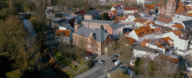 Luftaufnahme von Spremberg
