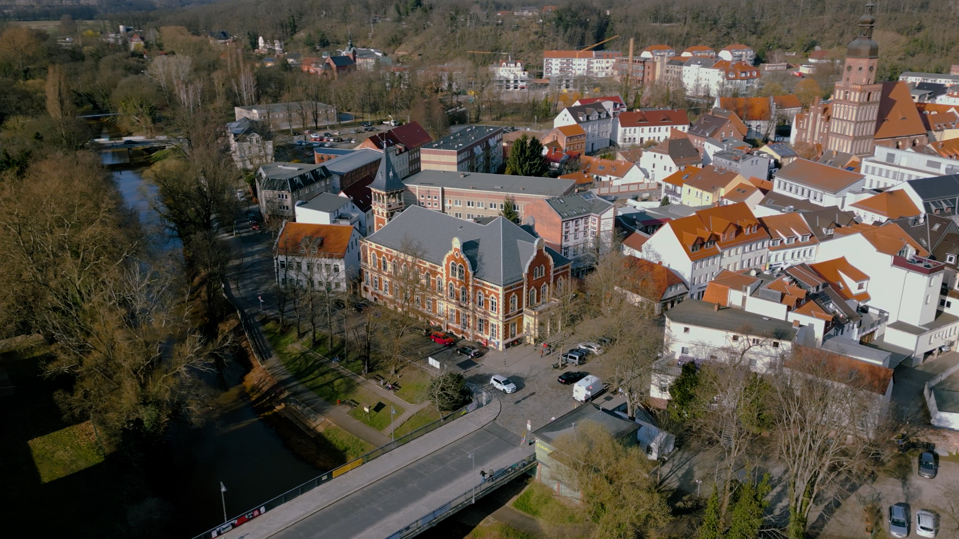 offene_Werkstatt_Spremberg Luftaufnahme von Spremberg