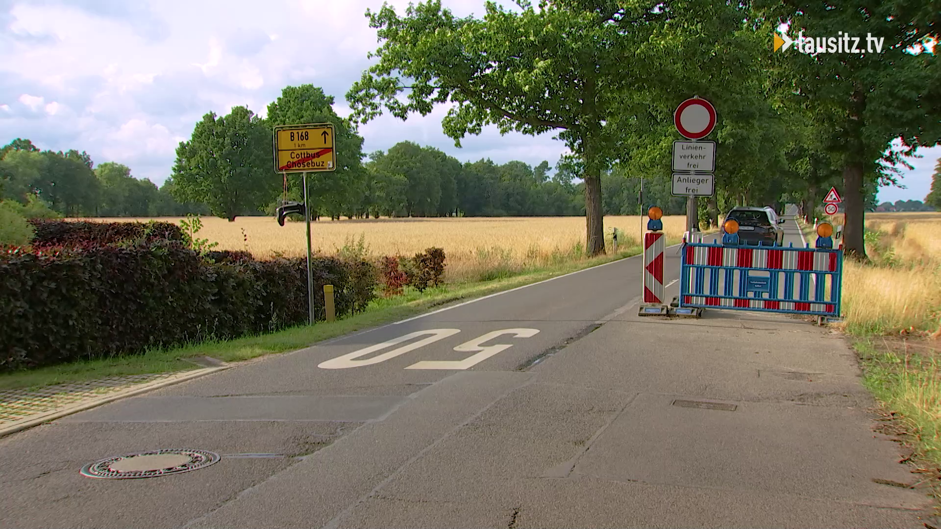 Bild von einer Straße
