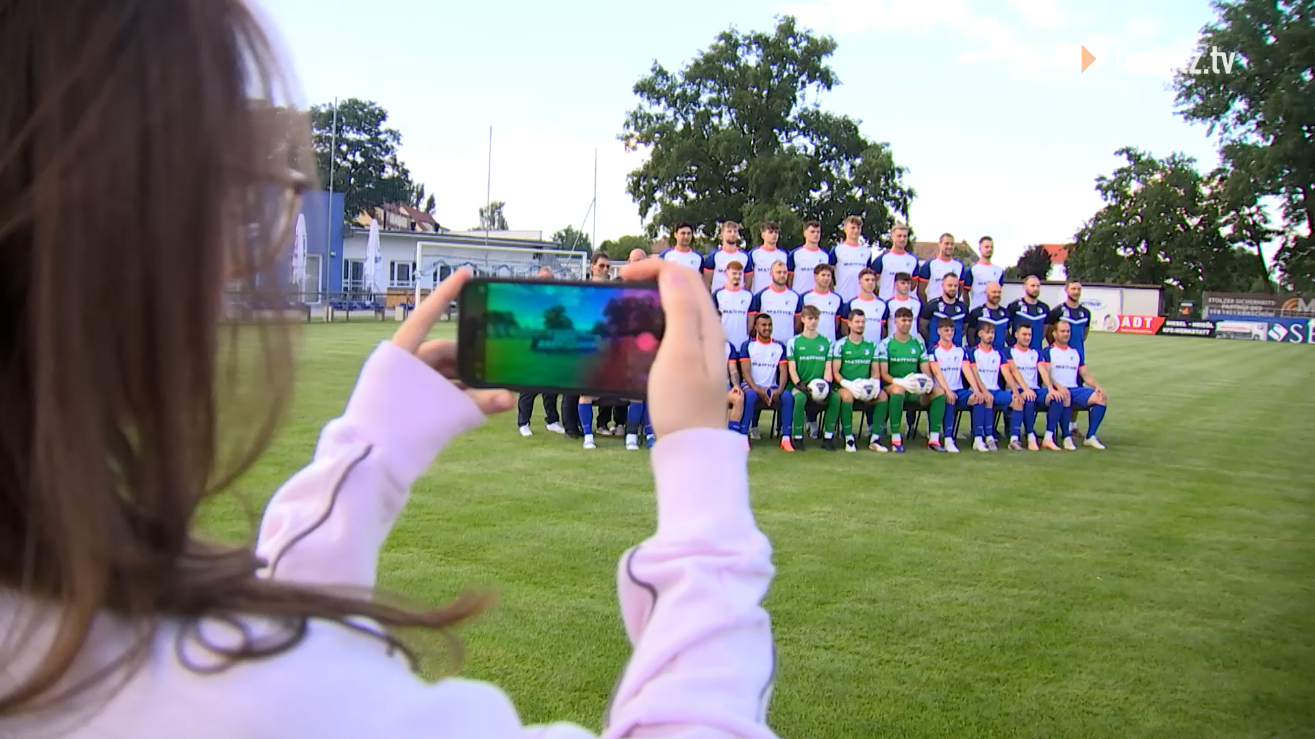 Mannschaftsfoto vom VfB Krieschow