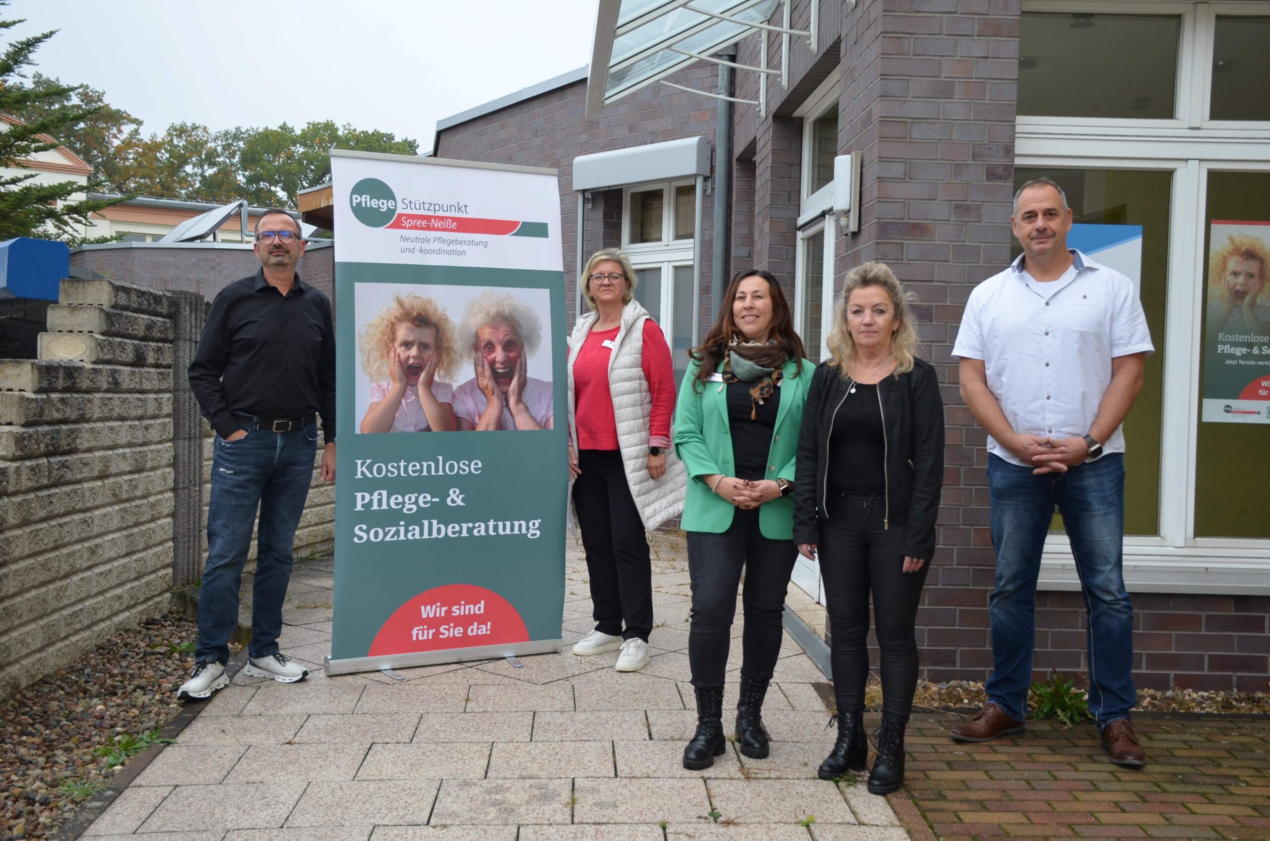 Der neue Pflegestützupunkt in Guben wird feierlich eröffnet.