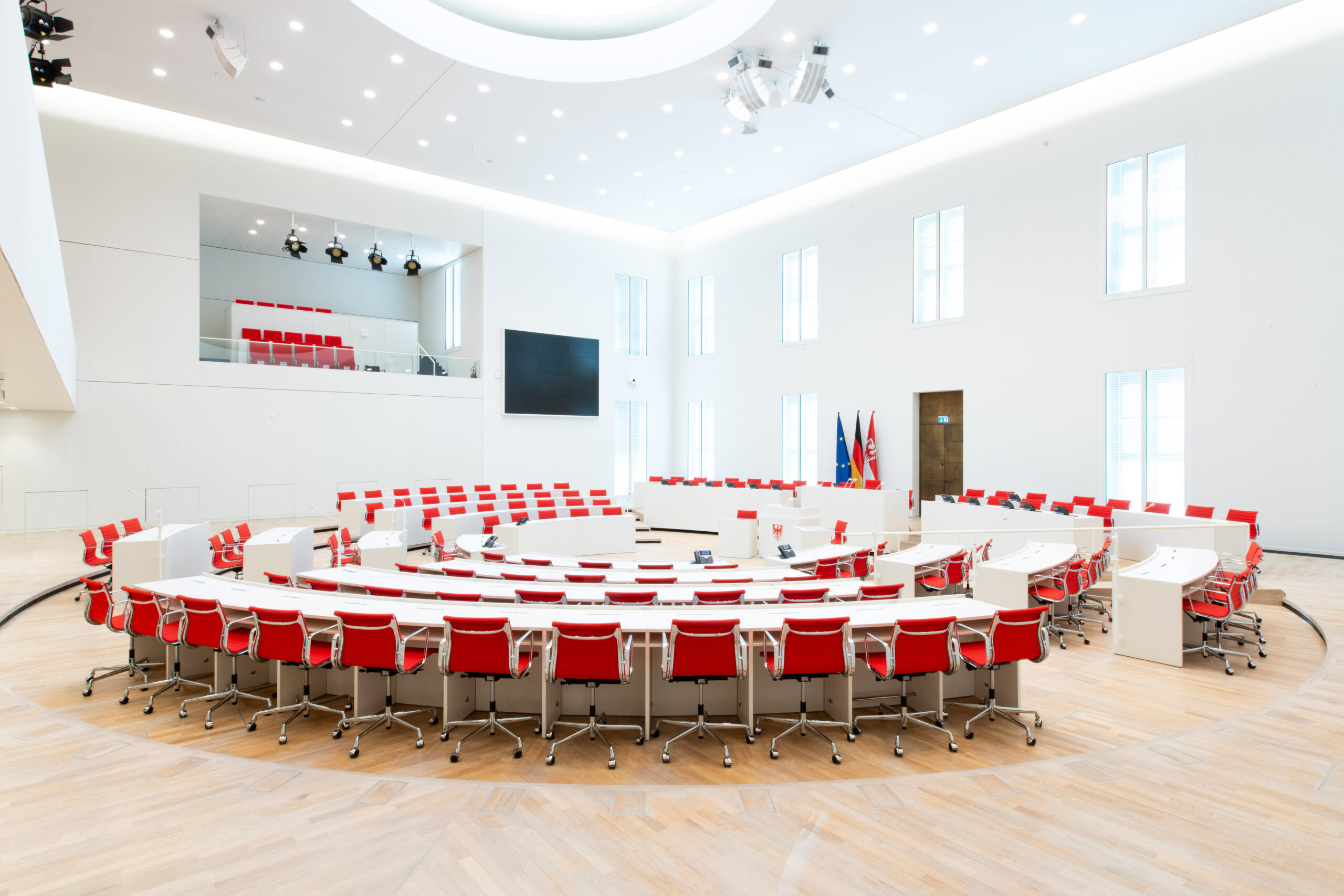 Der Brandenburger Landtag von innen. Quelle: Land Brandenburg