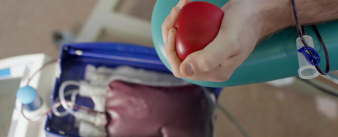 Blutspende zu Weihnachten