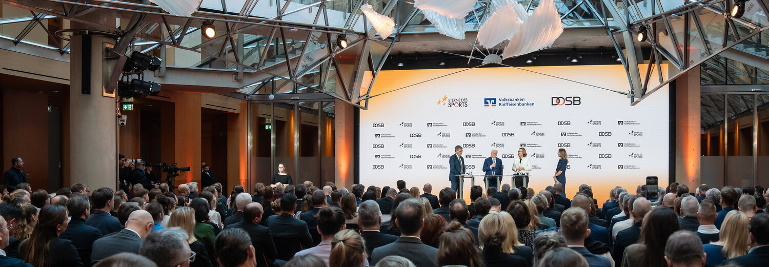 Bild von der Preisverleihung Sterne des Sports