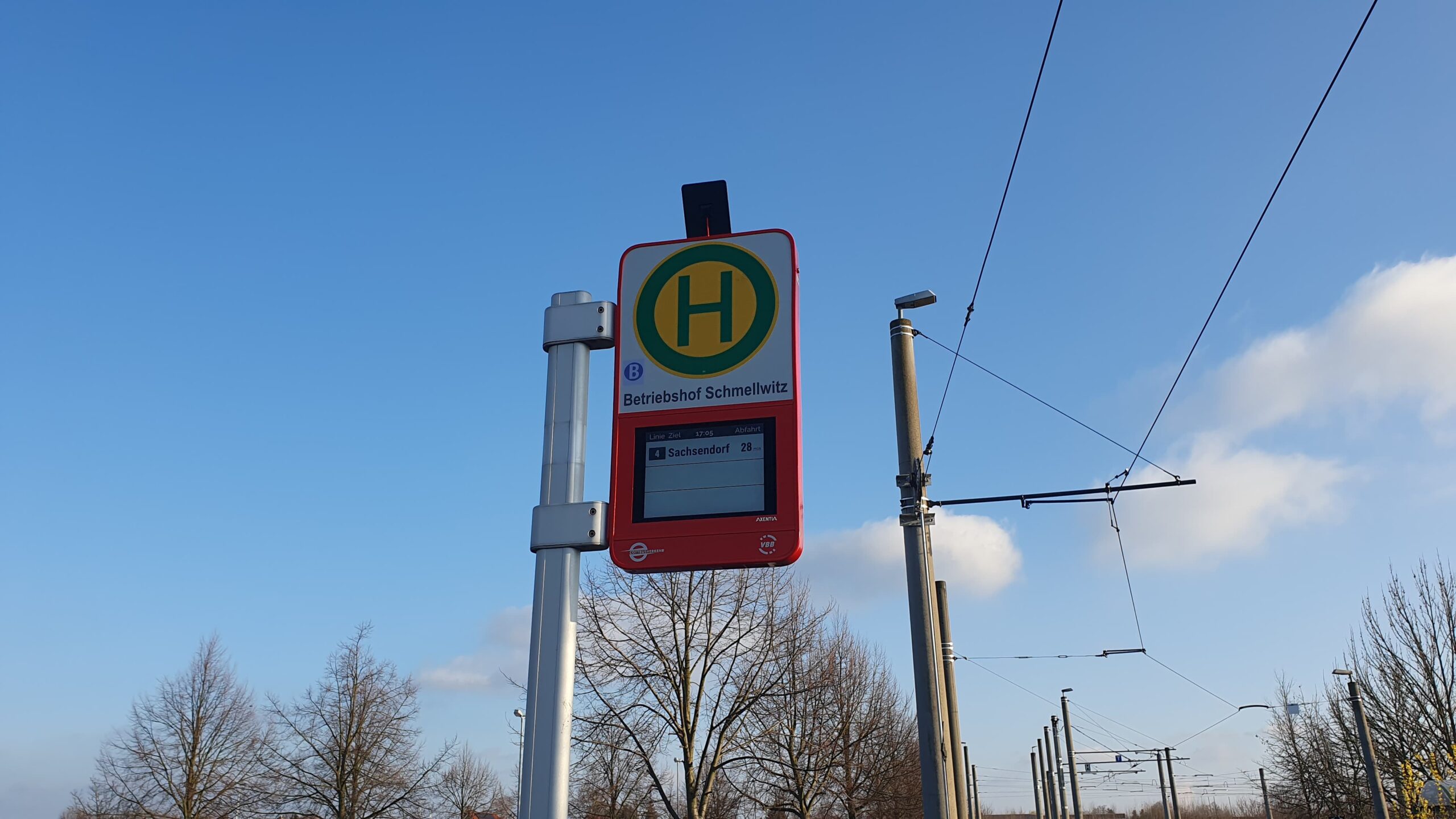 Haltestellenschild
