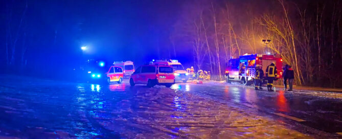 Tödlicher Autounfall auf der Ortsverbindung bei Schipkau