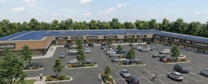 Luftaufnahme vom neuen Lausitz Park