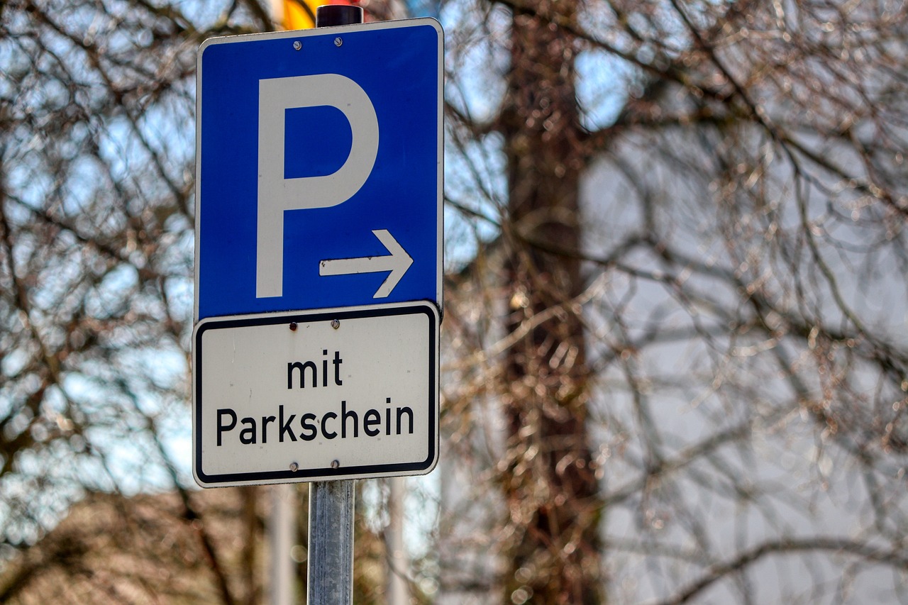 Verkehrsschild fürs Parken