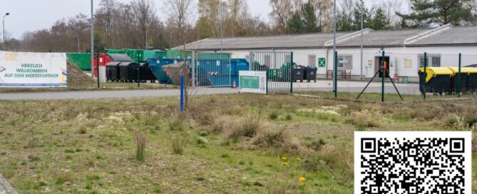 Bild vom Wertstoffhof in Schwarzheide