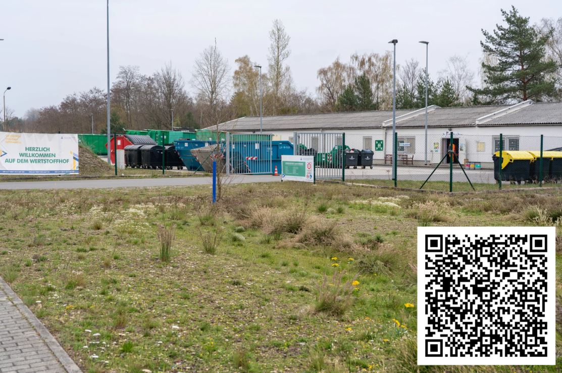 Bild vom Wertstoffhof in Schwarzheide