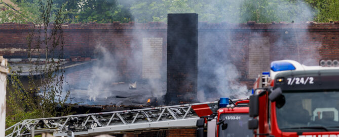 Vollbrand eines Hauses