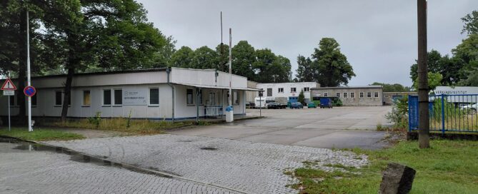 Foto vom Betriebshof für Busse