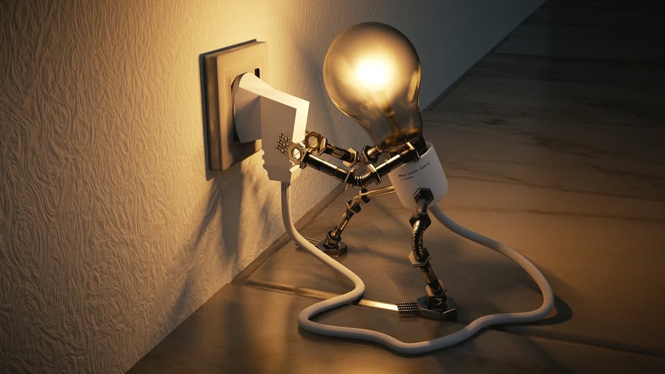Stromausfall Montage vom Stromausfall