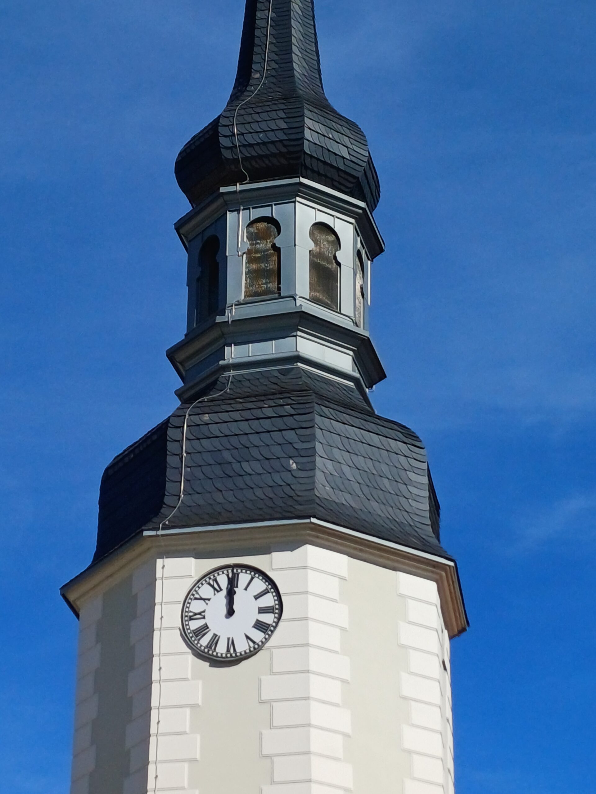 Uhr Rathausturm 1 Turmuhr vom Rathaus Spremberg